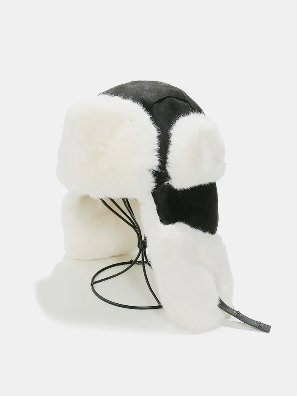 Thermal Fuzzy Earmuffs Winter Hat – view 4 | Lola Mariee