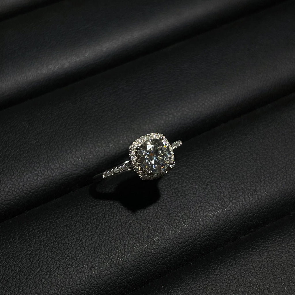 1 Carat Moissanite 925 Sterling Silver Ring | Lola Mariee