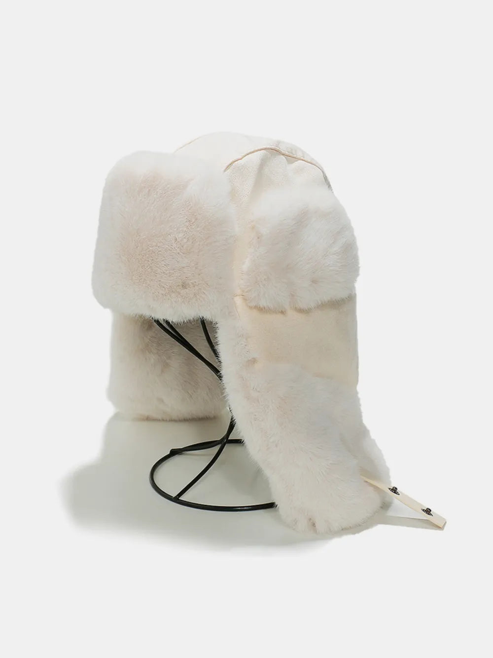 Thermal Fuzzy Earmuffs Winter Hat – view 7 | Lola Mariee