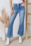 RISEN Full Size High Rise Ankle Flare Jeans - LOLA MARIEE | Lola Mariee