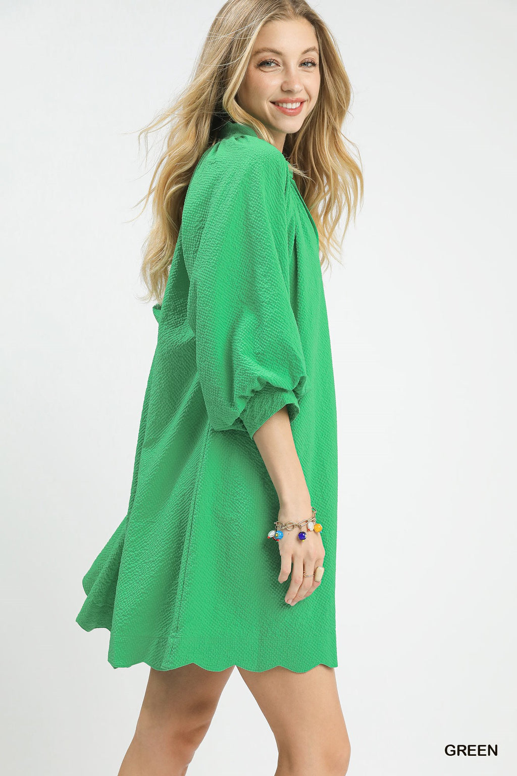 Umgee Textured Pocket Mini Dress - LOLA MARIEE | Lola Mariee