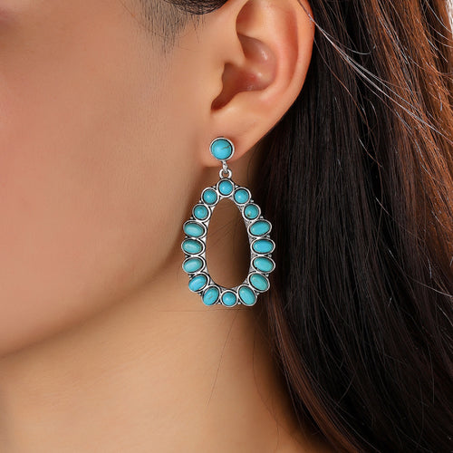 Artificial Turquoise Earrings | Lola Mariee
