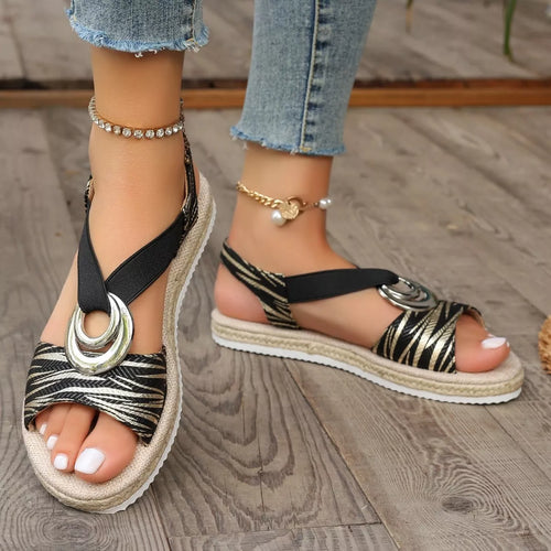 Ankle Strap Espadrille Sandals | Lola Mariee