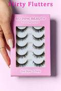 SO PINK BEAUTY Mink Eyelashes 5 Pairs - women's fashion at Lola Mariee boutique