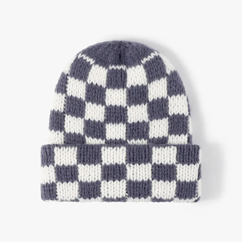 Thermal Checkered Hat – view 7 | Lola Mariee