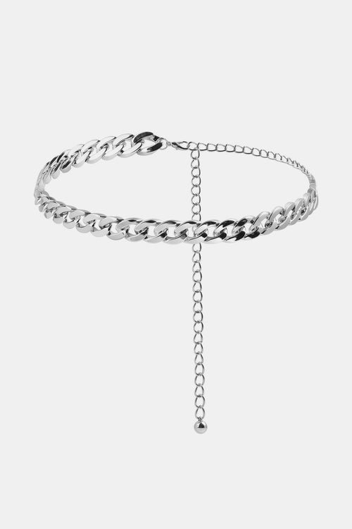Adjustable Curb Chain Belt – view 2 | Lola Mariee