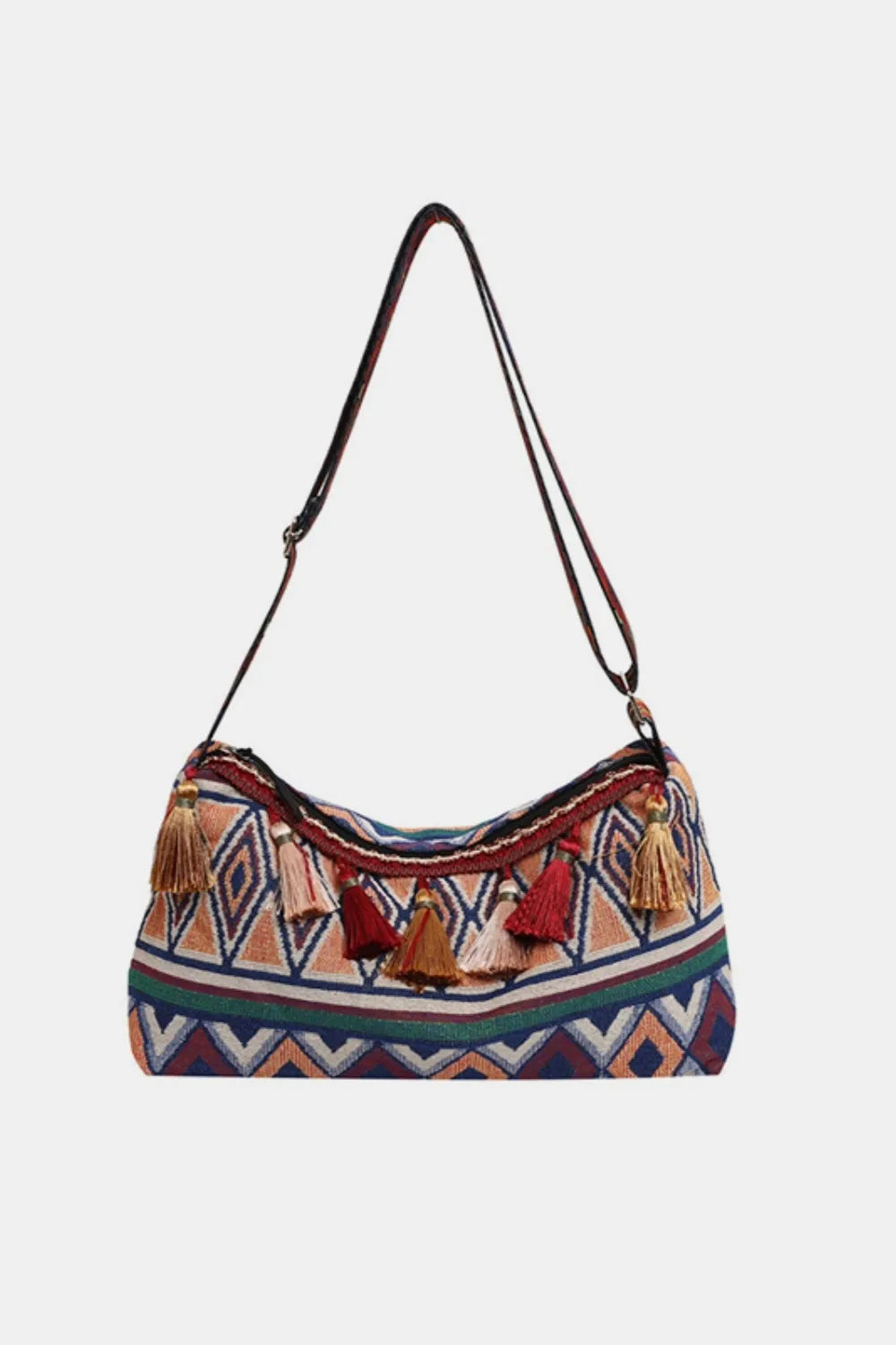 Tassel Adjustable Strap Shoulder Bag – view 5 | Lola Mariee