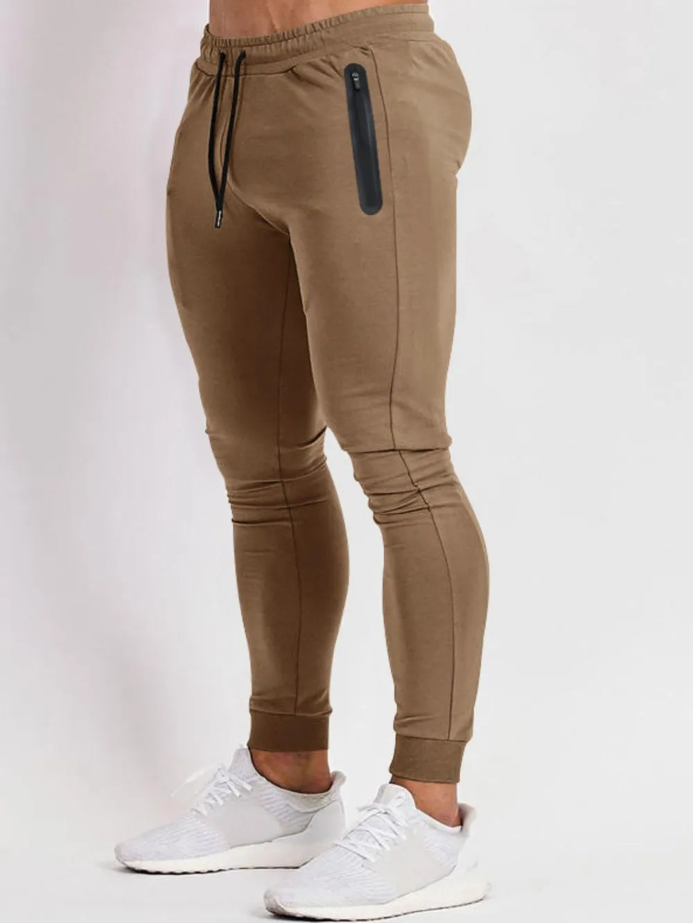 Men's Full Size Drawstring Pants with Pockets Plus Size – view 5 | Lola Mariee