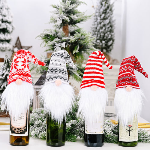 Assorted 2-Piece Wine Bottle Covers – view 2 | Lola Mariee